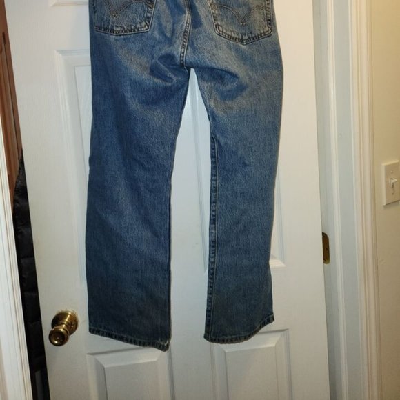 LEVIS 501 Blue Jeans Mens 36X30 Button Fly Red Tab Dominican Republic VTG - Picture 7 of 9